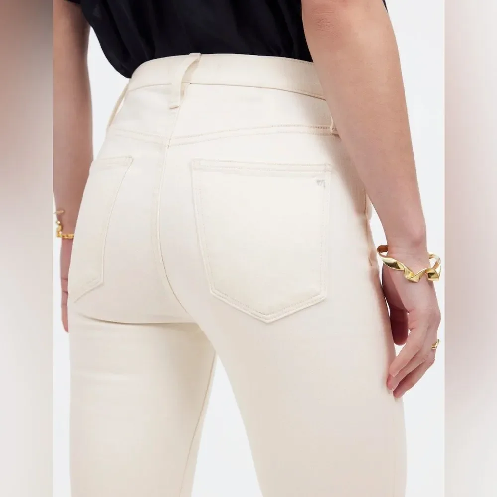 Madewell Petite Kick Out Full Length Jeans Size 28P in Vintage Canvas